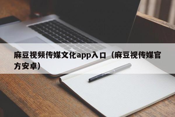 麻豆视频传媒文化app入口（麻豆视传媒官方安卓）